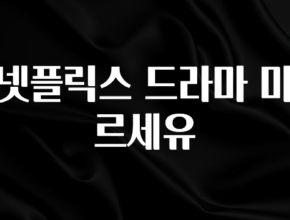 간편확인 넷플릭스 드라마 마르세유 실사용 후기