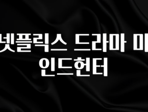 업뎃 정보 넷플릭스 드라마 마인드헌터 요약정리