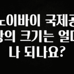 모두가 찾는 노이바이 국제공항의 크기는 얼마나 되나요? 궁금하신가요?
