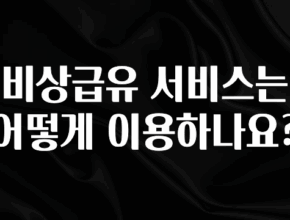 요즘 “다” 여기서 한대 비상급유 서비스는 어떻게 이용하나요? 관심이 뜨겁습니다