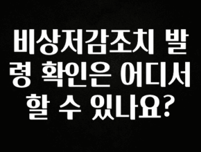 설레는 이유는 “이거” 비상저감조치 발령 확인은 어디서 할 수 있나요? 소개합니다