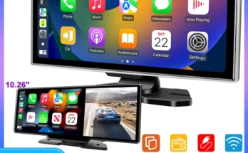 감사를 담은 10/11.26 인치 대시 캠 4K 자동차 DVR 무선 Carplay 및 안드로이드 자동 GPS 네비게이션 비디오 레코더 대시 보드 듀얼 렌즈 Wifi FM AUX 꼭 확인해보세요