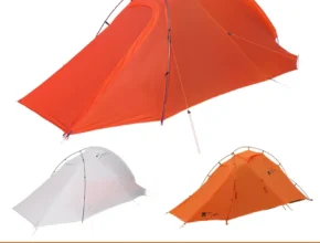 꿀 소식 MOBI GARDEN 초경량 캠핑 텐트 1/2 사람 야외 하이킹 여행 배낭 싱글 더블 텐트 15D 20D 30D 68D 나일론 휴대용 정직하게 소개해보겠습니다