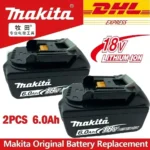 꿀 소식 2025 Makita BL1860 BL1850B BL1850 BL1840 BL1830 드라이버 배터리 및 충전기 18v 교체 전동 공구 배터리. 리뷰 해보겠습니다