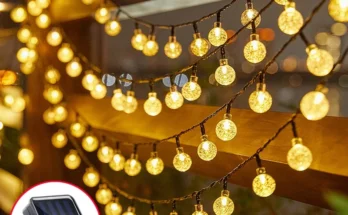 상위랭킹인 이유는 태양 크리스탈 글로브 LED 문자열 조명 60 LED 8 조명 모드 IP65 요정 빛 크리스마스 갈 랜드 정원 파티 장식 1pc/2pcs 꼭 알아두세요