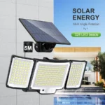 (올해 꼭 확인 소식) 348LED 태양열 램프 야외 보안 조명 모션 센서 방수 126/328LED 강력한 스포트라이트 태양열 정원 차고 군말없이 소개합니다