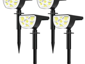 감사한 마음으로 준비한 1/2/4PCS 태양 스포트 라이트 68/72 LED 야외 정원 태양 풍경 스포트 라이트 방수 3 모드 벽 조명 문 뒷마당 차고 핫한 정보입니다