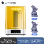 꼭 봐야하는 리스트 ANYCUBIC Wash & Cure 3 Plus 포톤 모노 M5s LCD 3D 프린터용 세척 경화 기계 꼭 알아두세요