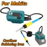 꾸준히 잘 팔리는 이유? Bonacell 무선 납땜 인두 공작 기계 Makita BL1830 18V 배터리 BL1840 BL1850 BL1860 배터리 60W PCB 납땜 도구 1분이면 확인가능 합니다