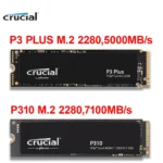 금주의 인기 Crucial P3 Plus 1TB PCIe Gen4x4 3D NAND NVMe M.2 SSD 500GB 1TB 2TB(OEM 패키지) 및 Crucial P310 PCIe Gen4 nvme SSD 요약본만 확인해보세요