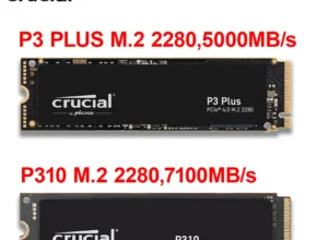 금주의 인기 Crucial P3 Plus 1TB PCIe Gen4x4 3D NAND NVMe M.2 SSD 500GB 1TB 2TB(OEM 패키지) 및 Crucial P310 PCIe Gen4 nvme SSD 요약본만 확인해보세요
