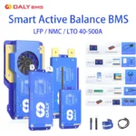 주목 DALY 스마트 BMS 액티브 밸런스 BMS Lifepo4 3S 4S 12V 8S 24V 16S 48V 250A 3.2V 리튬 이온 3.7V LTO 배터리 블루투스 전기 자전거 요약본만 확인해보세요