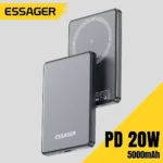 가성비 정보 Essager 얇은 무선 보조베터리 자기 20W 5000mAh iPhone 16 15 14 13 용 Magsafe 용 휴대용 고속 충전 외장 배터리 추천한 이유입니다