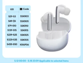역.대.급 이벤트 QCY MeloBuds Pro ANC Bluetooth 5.3 이어폰 무선 46dB 하이브리드 ANC 고해상도 LDAC 이어 버드 6 마이크 헤드폰 34H 이어폰 감지 실간 리뷰