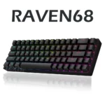 집돌이를 설레게 할 Raven68 교체 가능한 자기 스위치가 있는 유선 기계식 키보드 8K 반환 속도 사용자 정의 키 범위 빠른 트리거 E-스포츠 게이머 좋은 정보