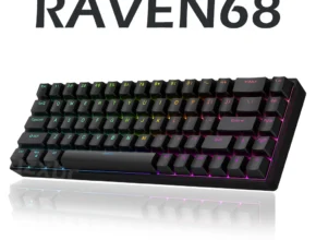 집돌이를 설레게 할 Raven68 교체 가능한 자기 스위치가 있는 유선 기계식 키보드 8K 반환 속도 사용자 정의 키 범위 빠른 트리거 E-스포츠 게이머 좋은 정보