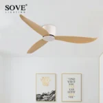 좋은 제품은 항상 품절 SOVE 천장 팬 흰색 낮은 바닥 울트라 얇은 17cm DC 천장 팬 원격 제어 간단한 천장 팬 빛 220V 없음 관심이 뜨겁습니다