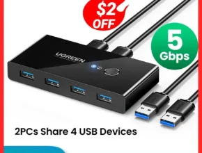“후기” 꼭보세요 UGREEN USB 3.0 2.0 스위처 스위치 후회하지 않습니다