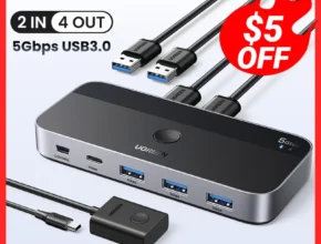궁금한 소식 UGREEN USB 3.0 스위처 KVM 스위치 잠깐 확인해보세요