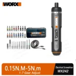 질리지 않는 WORX WX242 4V 전기 스크루 드라이버 세트 스마트 무선 전기 스크루 드라이버 USB 충전식 30 비트 세트 미니 드릴 전동 공구 실사용 후기
