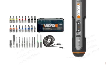질리지 않는 WORX WX242 4V 전기 스크루 드라이버 세트 스마트 무선 전기 스크루 드라이버 USB 충전식 30 비트 세트 미니 드릴 전동 공구 실사용 후기