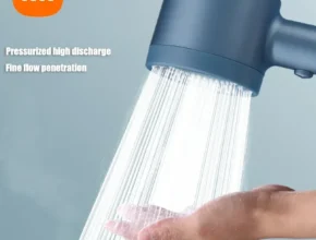 후회하지 않는 Xiaomi 5 모드 샤워 헤드 고압 샤워 헤드 휴대용 필터 강우량 수도꼭지 탭 욕실 목욕 홈 욕실 액세서리 전합니다