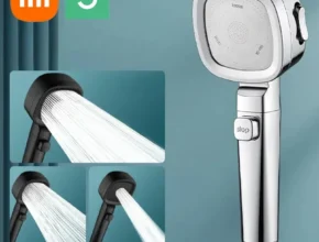 검색량 증가한 Xiaomi 고압 샤워 헤드 3 가지 모드 조정 가능한 샤워 헤드 세트 스마트 욕실 새로운 Djustable 샤워 헤드 액세서리 분무기 30초면 확인 가능합니다