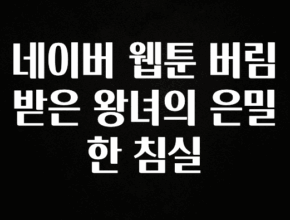 진심이 담긴 네이버 웹툰 버림받은 왕녀의 은밀한 침실 실간 리뷰