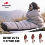 깜짝 기획전 네이처하이크 캠핑 슬리핑 백 Snowbird Mummy 슬리핑 백 올 시즌 방수 슬리핑 백 Duck Down Winter Sleeping Bag 전합니다