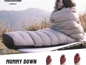 깜짝 기획전 네이처하이크 캠핑 슬리핑 백 Snowbird Mummy 슬리핑 백 올 시즌 방수 슬리핑 백 Duck Down Winter Sleeping Bag 전합니다