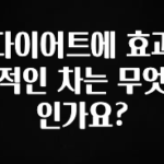 간단뉴스 다이어트에 효과적인 차는 무엇인가요? 전해드립니다