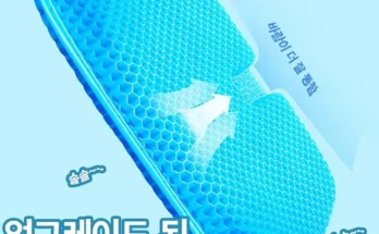 놓치지말고 밸런스쿨링시트말랑젤리실리콘통풍벌집쿨방석소형 주목하고 계십니다