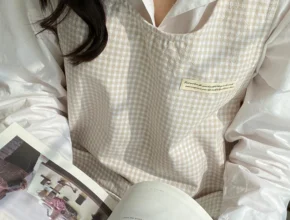 이건”꼭” 알아보자 어린이집앞치마 주목하고 계십니다