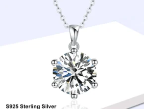 이번주 제일 많이찾은 여성을위한 Tezzc 2ct 3ct 5ct 다이아몬드 Moissanite 목걸이 웨딩 Jewely S925 스털링 슬라이버 with18k 골드 도금 펜던트 목걸이 핫한 정보입니다