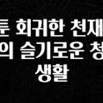 검색량 증가한 웹툰 회귀한 천재 헌터의 슬기로운 청소생활 요약본만 확인해보세요