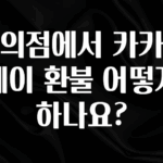 이달의 핫 편의점에서 카카오페이 환불 어떻게 하나요? 1분이면 확인가능 합니다