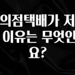 찐친이랑 확인하세요 편의점택배가 저렴한 이유는 무엇인가요? 확인해보세요