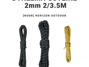 [HODR] Dyneema 반사 캠핑 가이라인 초경량 찢어짐 방지 Dyneema 가이 로프 텐트 로프 야외 장비 캠핑 액세서리