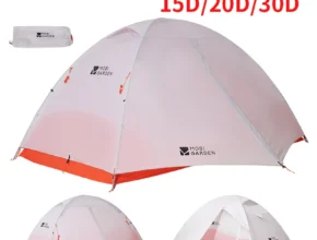 MOBI GARDEN 초경량 나일론 방수 방풍 배낭 텐트