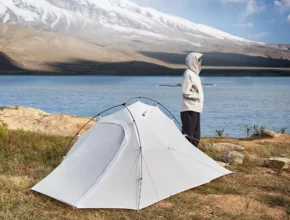 MOBI GARDEN 캠핑 트레킹 텐트 초경량 등산 아웃도어 하이킹 20D 휴대용 방수 방풍