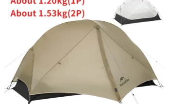 찐공개 2025 요즘 sns에서 난리난 Naturehike Mongar UL 하이킹 텐트 1 2 인 15D 나일론 초경량 방수 더블 레이어 야외 배낭 여행 캠핑 텐트  리뷰 최다로 엄선된 최고의 제품을 소개합니다.