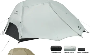 당장 친구에게 알려야 할 2025 요즘 sns에서 난리난 Naturehike Star River UL 천막 초경량 2 명 더블 레이어 방수 방풍 삼계절 하이킹 캠핑 텐트 2024 새로운  리뷰 최다로 엄선된 최고의 제품을 소개합니다.