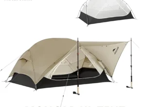 네이처하이크 Mongar UL 텐트 1 2인 캠핑 야외 초경량 텐트 여행 배낭 15D 방수 대피소 텐트 하이킹