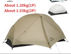 이번주 제일 많이찾은 2025 요즘 sns에서 난리난 Naturehike Mongar UL 하이킹 텐트 1 2 인 15D 나일론 초경량 방수 더블 레이어 야외 배낭 여행 캠핑 텐트  리뷰 최다로 엄선된 최고의 제품을 소개합니다.