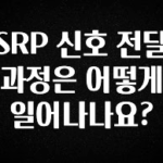시간이 없다? SRP 신호 전달 과정은 어떻게 일어나나요? 지금 소개할게요