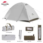 찐공개 2025 요즘 sns에서 난리난 네이처하이크 클라우드 리버 초경량 하이킹 텐트 휴대용 Sunproof Windbreaks Easy Pitch 3인 4계절 텐트 UPF50+  리뷰 최다로 엄선된 최고의 제품을 소개합니다.