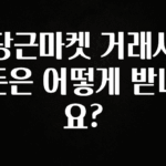 추가소식 당근마켓 거래시 돈은 어떻게 받나요? 실사용 후기