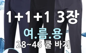 주목 여름등산바지 아쉬움이 없습니다