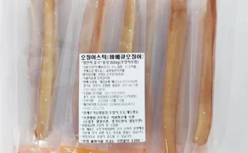 sns소식 오징어스틱 리뷰가 많습니다