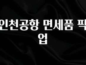 인기좋은 이유 인천공항 면세품 픽업 추천드릴게요